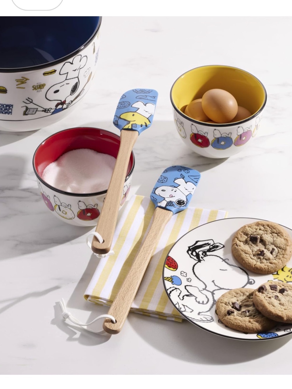 Add on for $10 - Peanuts spatula set